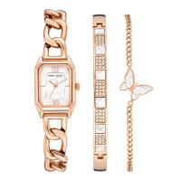 ราคา Anne Klein AK 3942RGST นาฬิกาข้อมือผู้หญิง Rosegold Boxset พร้อมสร้อยข้อมือ (16945721777)