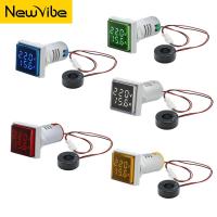 ราคา มิเตอร์วัดแรงดันไฟฟ้ารถยนต์2 In 1 Mini 22Mm AC 60 500V 0 100A เครื่องวัดแรงดันไฟฟ้าแบบดิจิตอลแอมป์มิเตอร์110V 220V เครื่องวัดแรงดันไฟฟ้าโวลต์มิเตอร์รถโวลต์มิเตอร์เครื่องตรวจจับตัวทดลอบแอมป์ไฟ LED โมดู