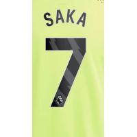 ราคา เบอร์ติดเสื้อกีฬา SAKA อาร์เซนอลลพร้อมส่งมีสองสีให้เลือกขาวและดำ (20686088837)