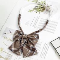 ราคา เสื้อผูกไทสีน้ำตาลหญิง JK สไตล์มหาลัยญี่ปุ่นฟรีเสื้อไท DK ชายหูกระต่ายขนาดเล็กลายสก๊อตสั้น (17208566953)