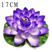 ราคา ประดิษฐ์ Floating Lotus ดอกไม้ลอย Pond Decor สมจริงโฟม Water Lily สำหรับงานแต่งงาน Garden ปลอมต้นไม้ปลอมตกแต่งตู้ปลา (19725506347)