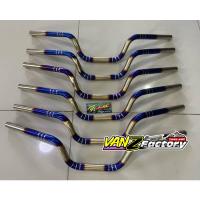 ราคา แฮนด์ PCX ทรงเดิม ทรงกลาง เลสทองไทเทพันลาย งานชุดpvd สีจะติดทน งานพันลาย สวยมาก (14703132910)