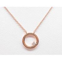 ราคา นคร เจมส์ สร้อยคอเพชรแท้ ทองคำแท้18K ทอง75 ดีไซน์กลมฝังเพชรแท้ประดับ ขายได้ จำนำได้ พร้อมใบรับประกัน มีของแถม (11243824752)