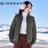 ราคา Giordano ผู้หญิง เบสบอลคอผ้าฝ้ายเสื้อแจ็คเก็ต Free Shipping 13371829 (20484746531)