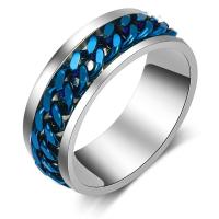 ราคา แหวนโซ่เหล็กไทเทเนียมหมุนได้ แหวนเครื่องประดับสำหรับผู้ชายผู้หญิง (7762935726)