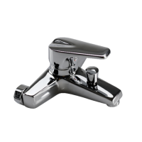 ราคา Global House VERNO ก๊อกผสมอ่างอาบน้ำทองเหลือง 405 สีโครเมี่ยม รับประกันของเเท้ (9453855256)