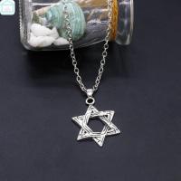 ราคา Forever Toy Mall สร้อยคอโลหะจี้รูปทรงหกเหลี่ยมผู้ชายแฟชั่น (20343347313)