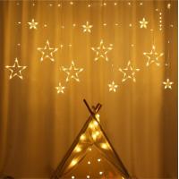 ราคา ไฟประดับ ไฟตกแต่ง ไฟปีใหม่ ไฟตกแต่งห้อง ไฟดาว ไฟกระพริบ Christmas Lights LED Light ไฟยาว 4 3 เมตรมี 2 แสง วอร์มไวท์และ RGB (16777972250)