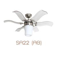 ราคา Winfavour SA21 SA22 พัดลมติดเพดาน พัดลมติดฝ้า พัดลมโคมไฟ พร้อมโคมไฟ 6ใบพัด 42นิ้ว ใช้รีโมท พัดลมโมเดิร์น พัดลมรีโมท Win favour remote ceiling fan with lamp (17334441839)