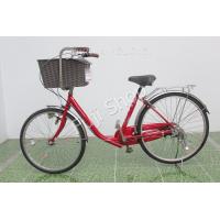 ราคา จักรยานแม่บ้านญี่ปุ่น ล้อ 24 26 นิ้ว มีเกียร์ สีแดง จักรยานมือสอง (14964822826)