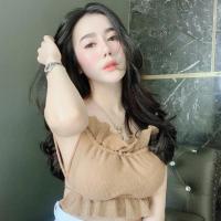 ราคา Ambella ไหมจีบ เสื้อไหมพรมจับจีบ ผูกหลัง งานฮิต เซ็กซี่มาก ไหมพรม เสื้อครอปไหมพรม เสื้อแซ่บๆ เสื้อผ้าผู้หญิง ฟรีไซส์ 32 38 (11642888662)