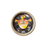 ราคา ส่งฟรี ปลอกหนังหุ้มพวงมาลัย ลาย VIP 5D (10901045310)