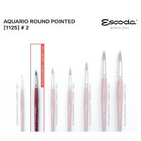 ราคา ESCODA พู่กันสีน้ำ หัวกลม Round pointed ขนกระรอกแท้ Kazan Squirrel 1125 ESCODA AQUARIO ROUND SQUIRREL S H E21125XXXX (15043402823)