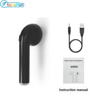 ราคา 100 เป็นของแท้ I7ชุดหูฟัง5 0กีฬาเสียบหูพร้อมไมโครโฟน Tws เข้ากันได้หูฟังไร้สายบลูทูธกล่องชาร์จเหมาะสำหรับสมาร์ทโฟนทุกแบบ (20922579521)