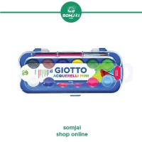 ราคา GIOTTO จิอ็อตโต้ ชุดสีน้ำ สีน้ำอัดก้อน สีน้ำพร้อมพู่กัน สีน้ำอัดแข็ง บรรจุ 12 สี รุ่น 535200 (12275116196)