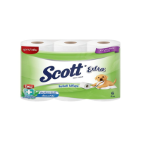 ราคา สก็อตต์กระดาษชำระยาวพิเศษม้วน x6 (20566907645)