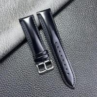 ราคา สายนาฬิกา ทางเลือกสากลนาฬิกาผู้ชายสายนาฬิกาหนังวัวแฮนด์เมด Cordovan สายหนังสายนาฬิกาหนังแท้ 20 22 มม (18557077482)