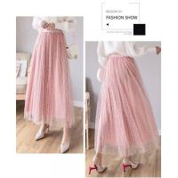 ราคา พร้อมส่ง กระโปรงผ้ามุ้ง ฟรุ้งฟริ้ง กระโปรงแฟชั่น รุ่น 906 (7810318924)