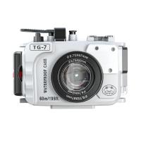 ราคา เคสป้องกัน TG7กระเป๋ากล้องกันน้ำสำหรับกล้องแอคชั่นแคมเมราใต้น้ำ60ม 195ft พร้อมอินเตอร์เฟซแบบเกลียว52มม และอะแดปเตอร์เลนส์67มม ใช้ได้กับกล้อง TG 7 Olympus (21131477871)