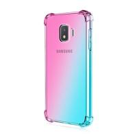 ราคา Case Samsung Galaxy J4 J6 Plus J2 Core J5 J7 Prime J8 2018 Case Double Color Transparent Soft TPU Casing Anti fall Gradient Mobile Case Phone Cover (12148174109)