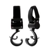 ราคา SHIBUITH 2 ชิ้น Stroller Hook ติดรถเข็นเด็ก ตะขอแขวนสัมภาระ ที่แขวนของแบบหมุนได้ ใช้ได้กับรถเข็นเด็กทุกรุ่น (10466648141)