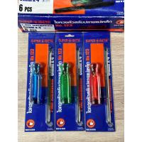 ราคา META ไขควง สลับหัว no 123 2 way screwdriver 6mm x 4นิ้ว ขนาด4นิ้ว แท้ ราคาต่อชิ้น สินค้าพร้อมส่ง (18101720722)