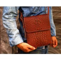 ราคา กระเป๋าสะพายหนังแท้ใบยาว หนังแท้100 ใช้ดีทนทาน หนังวัว สะพายไหล่ กระเป๋าผู้ชาย Leather Bags (1395034656)