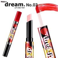 ราคา Mistine มิสทีน ดรีม ติ้น ลิปจุ่ม ลิปสติก ติดทน 1 5 g Dream Lip and Tint (21252066602)