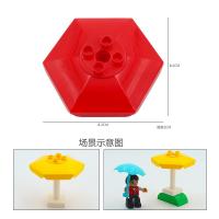 ราคา Duplo อุปกรณ์เสริมบล็อกตัวต่อ DIY ภาพนิ่งแกว่งชิงช้าสวรรค์ฉากบล็อคก่อสร้าง Duplo ใช้ได้กับเลโก้ (19720306321)