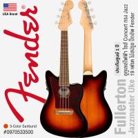 ราคา Fender Fullerton Jazzmaster Uke อูคูเลเล่ อูคูเลเล่ไฟฟ้า ไซส์ Concert ทรง Jazzmaster 19 เฟรต ไม้สปรูช เครื่องตั้งสายในตัว ประกันศูนย์ 1 ปี (20916447920)