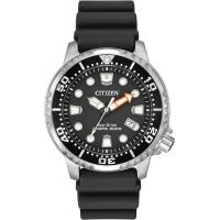 ราคา Citizen Promaster Dive Eco Drive Watch 3 Hand Date ISO Certified Luminous Hands and Markers Rotating Bezel Black Stainless (20600662766)