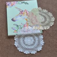 ราคา ผ้าปูโต๊ะสไตล์นอร์ดิกโครเชต์ถักโครเชต์งานแฮนด์เมดผ้าปูโต๊ะน้ำชาสไตล์คันทรี่แนววินเทจผ้าคลุมตาข่ายดักฝันน่ารักไซส์ L กลม33ซม (19970874909)