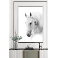 ราคา รูปภาพตกแต่งบ้าน ภาพวาดมงคลรูปม้า ภาพวาดผ้าใบ ภาพวาดติดผนัง แต่งห้อง (17685055644)