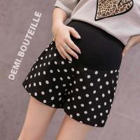 ราคา กางเกงขาสั้นคนท้อง ทรงพอง กางเกงขาสั้นคลุมท้อง กางเกงขาสั้นคนท้อง กางเกงขาสั้นลายจุดน่ารัก (19560044648)