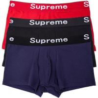 ราคา 2แถม1 กางเกงในชาย Supreme 1กล่อง 3ตัว กางเกงใน สุพรีม บ๊อกเซอร์ Boxer ของแท้ 100 เนื้อนุ่มสบาย ดูดซับเหงื่อได้ดี สินค้าพร้อมส่ง (17175107435)