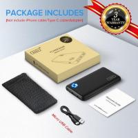 ราคา INIU 3A 10000mAh Flashlight USB C Pack for iPhone 13 12 11 Xiaomi Samsung (11648361396)