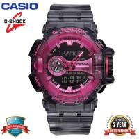 ราคา ต้นฉบับ G Shock GA400 ผู้ชายนาฬิกาสปอร์ตคู่แสดงเวลา 200 เมตรกันน้ำกันกระแทกและกันน้ำเวลาโลก LED อัตโนมัติแสงกีฬานาฬิกาข้อมือพร้อมการรับประกัน 2 ปี Gshock GA 400SK 1A4 พร้อมสต็อก (18596067321)