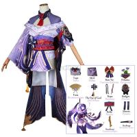 ราคา Genshin Impact Cosplay Raiden Shogun Cosplay Costume Uniform Raiden Shogun Wig Chinese Style Anime Game Cosplay (20169037807)