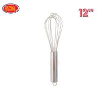 ราคา ตะกร้อตีไข่สแตนเลส ตะกร้อตีไข่ ตะกร้อมือ ตะกร้อ สแตนเลส มีให้เลือก 4 ขนาด (16006635677)