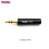 ราคา FAAEAL สายตัวนำหูฟังอิมพีแดนซ์80 220โอห์มอะแดปเตอร์ตัดเสียงรบกวนแบบมืออาชีพ3 5มม แท่งวัดระดับน้ำมันลดเสียงรบกวนแบบป้องกันการได้ยินแจ็คหูฟังอะแดปเตอร์อิมพีแดนซ์ลดเสียงรบกวนสำหรับเครื่องเล่นเพลงเครื่องข