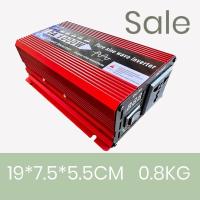 ราคา DA inverter 1000w รุ่น12v TO 220V อินเวอร์เตอร์เพรียวซายเวฟแท้ ตัวแปลงไฟDCเป็น AC ตัวแปลงไฟรถ inverter pure sine wave พร้อมส่งจากไทย (19097031009)