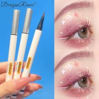 ราคา DragonRanee Liquid Eyeliner Pen Quick Dry Long Lasting White Purple Black Brown Pink Color Non Smudge Waterproof Eye Liner Pencil Eye Makeup (16390389098)