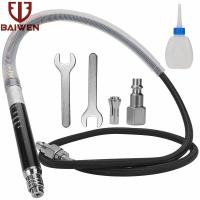 ราคา BAI WEN Air Micro Die Grinder Kit ความเร็วสูงนิวเมติกขัดเครื่องบดเครื่องมือโรตารี่แกะสลักเครื่องมือบดตัดเครื่องมือนิวเมติก (15266582146)