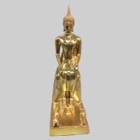 ราคา พระบูชาปางป่าเลไลยก์ 9 นิ้ว พระประจำวันพุธกลางคืน เนือทองเหลืองแท้ คุณภาพสูง (17453464723)