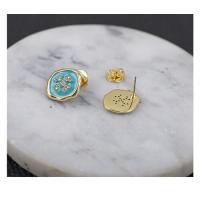ราคา Tory Burch ต่างหูแฟชั่นใหม่มีแบรนด์ดีไซน์ของชนกลุ่มน้อยต่างหูหรูหราน้ำหนักเบา high quality (17299623115)