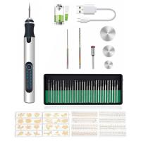 ราคา Incisione Penna Penna Per Incisione Elettrica Portatile Senza Fili Incisore Elettrico Per Arte Fai Da Te Intaglio Vetro Legno Metallo Pietra Plastica Unghie Gioielli (16569458132)