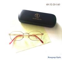 ราคา Alain Delon กรอบแว่นตาโลหะสีทองด้าน คุณภาพดี ผลิตจากญี่ปุ่น (15840750257)