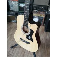 ราคา พร้อมส่ง กีต้าร์โปร่ง ขนาด 38 นิ้ว Kazuki MC Passion 38 นิ้ว เซตสุดคุ้ม กระเป๋ากีต้าร์ ปิ๊ก 4 อัน ที่เก็บปิ๊ก จูนเนอร์ ใบคอร์ด มี COD (18265278861)