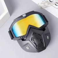 ราคา แว่นขี่มอไซคแว่นตาป้องกันใบหน้าสำหรับ Harley Davidson รถจักรยานยนต์อุปกรณ์มอเตอร์ไซค์แว่นตาอุปกรณ์แว่นตาป้องกันแว่นตาพร้อมแผ่นกรองปาก (18000307571)