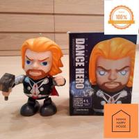 ราคา หุ่นยนต์ชุบเปอร์ฮีโร่เต้น มีเสียง มีไฟ เต้นได้ สไปเดอร์แมน กัปตันอเมริกา ไอรอนแมน บับเบิ้ลบี ออฟติมัส ฮัค ธานอส ดุ๊กดิ๊ก Mama Happy House (14338690504)